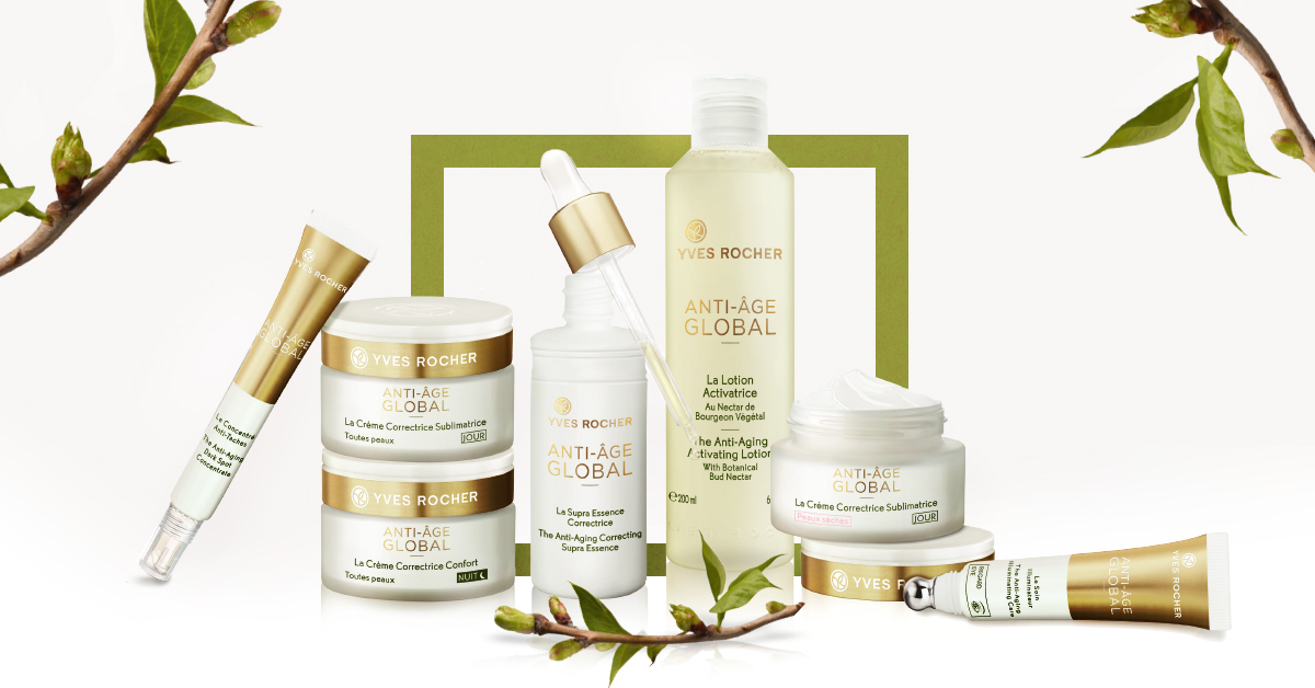 Yves Rocher, la linea Anti-Age Global per una bellezza naturale