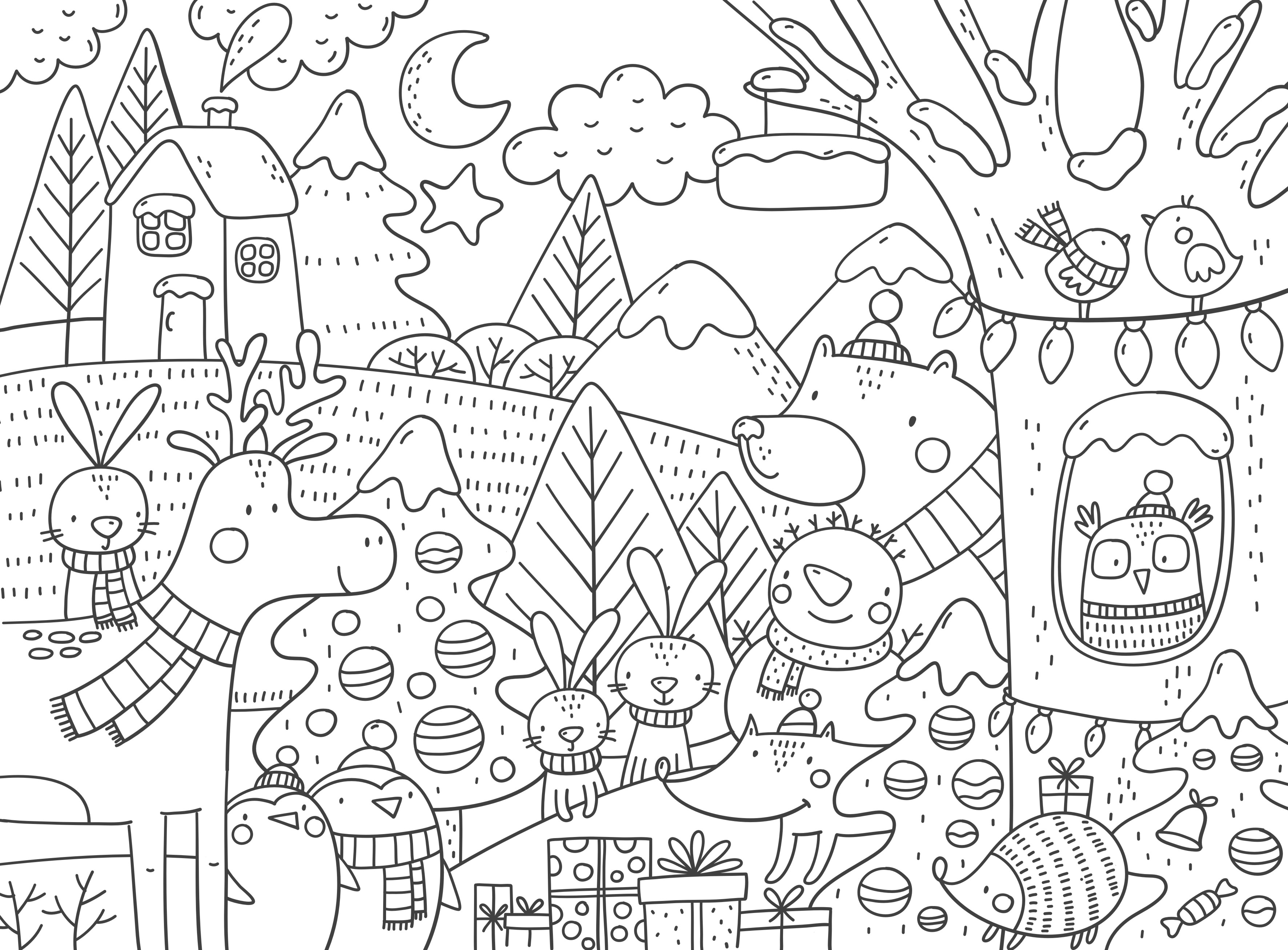 Disegni natalizi da colorare: 13 immagini gratis che vorrai scaricare subito