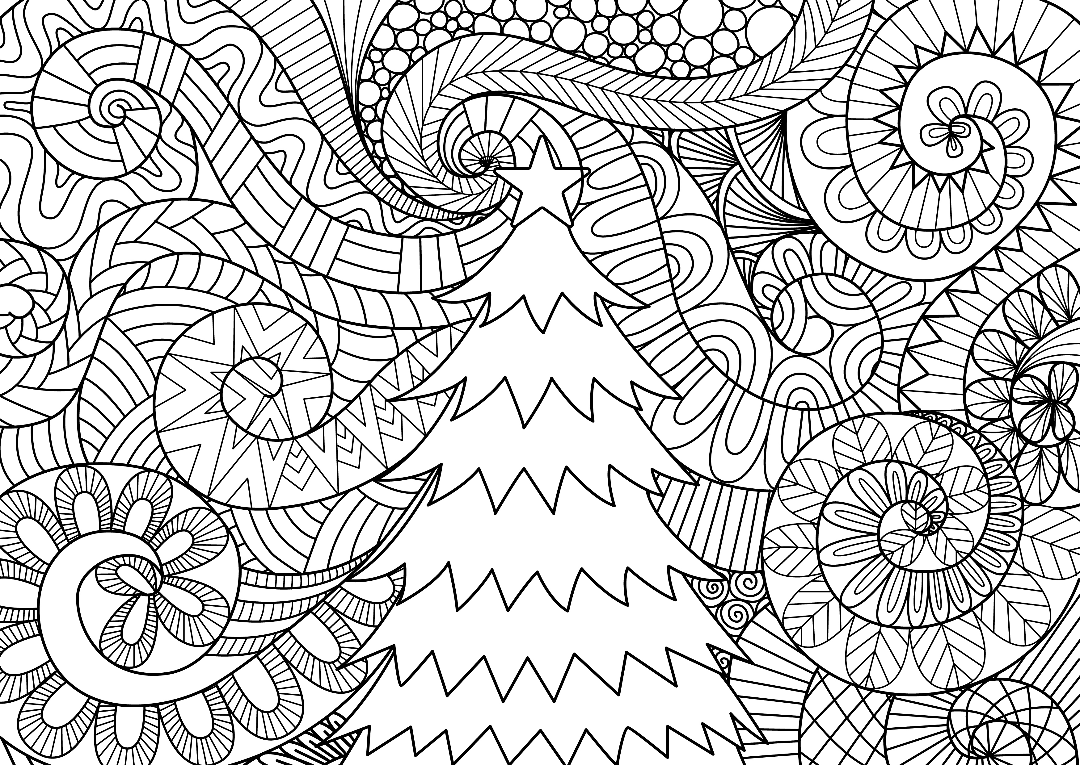 Biglietti di Natale da colorare: i disegni da personalizzare