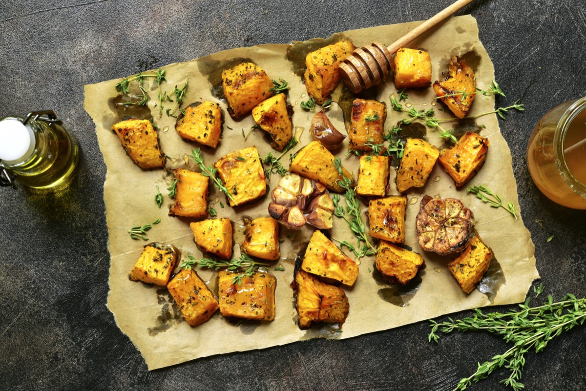 Cucinare la zucca congelata al forno: come fare