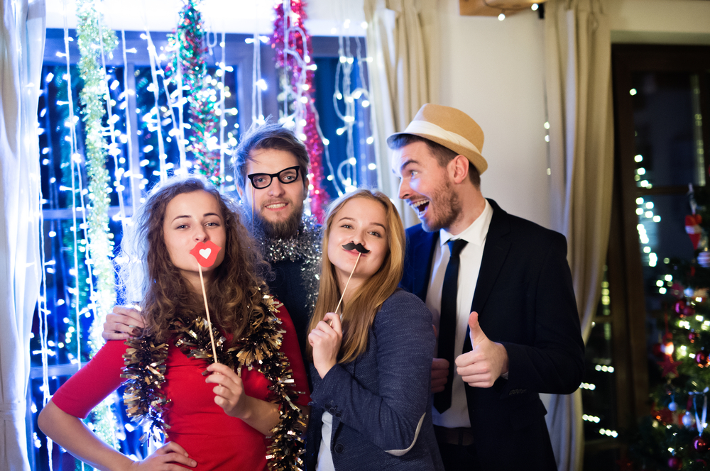 Photo booth di Natale: le idee per le foto di famiglia