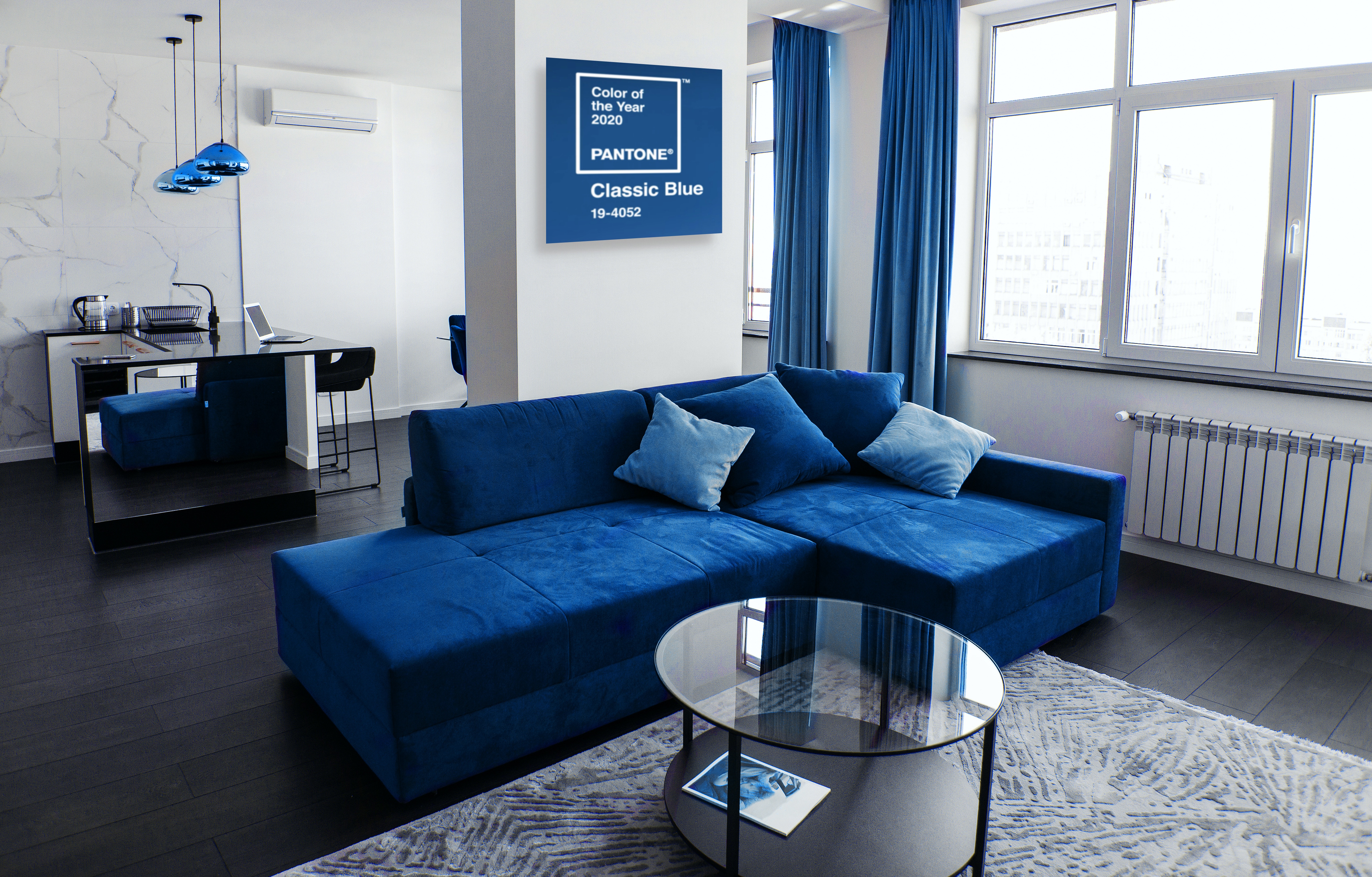 Come arredare casa col Classic Blue Pantone, colore dell'anno 2020