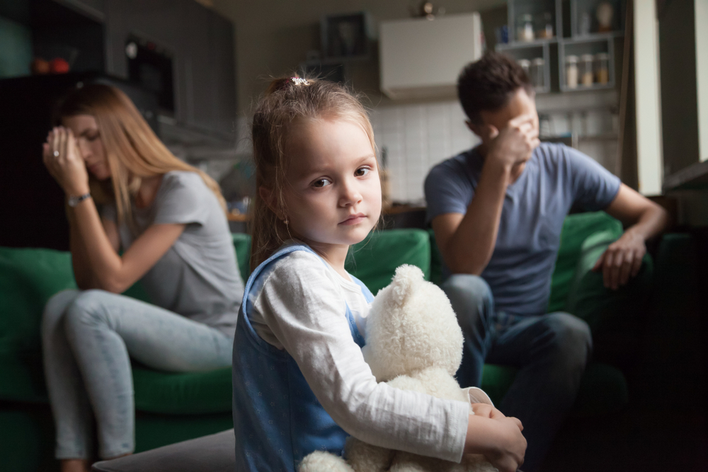 4 effetti negativi del divorzio sui bambini