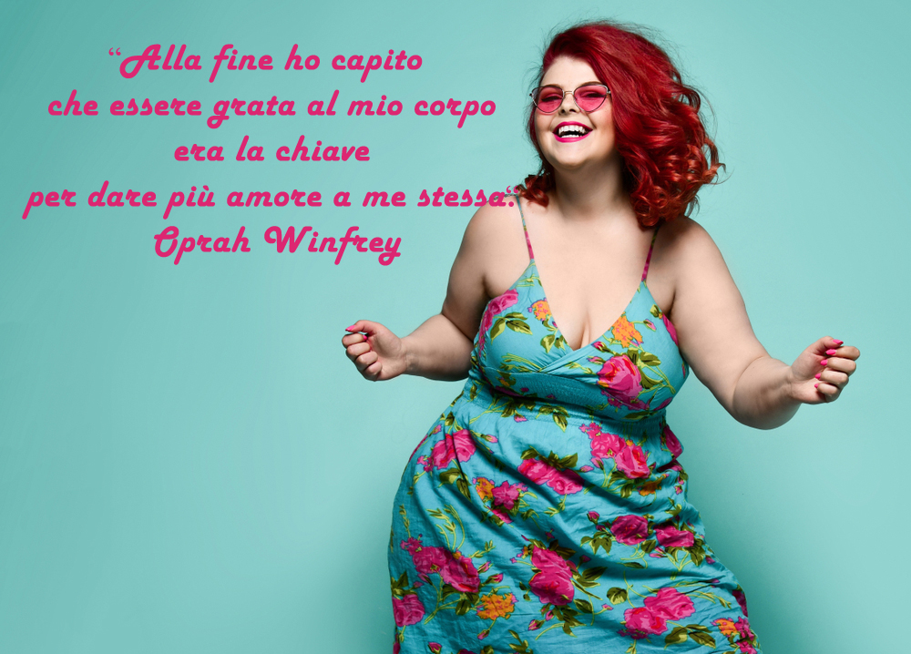 Donne curvy: 7 immagini con frasi memorabili