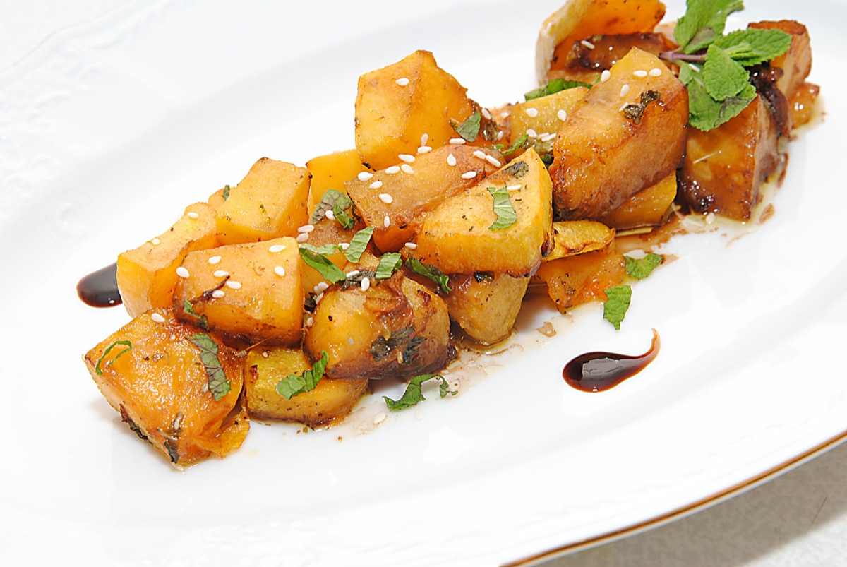 Zucca fritta con aceto e menta: la ricetta da provare