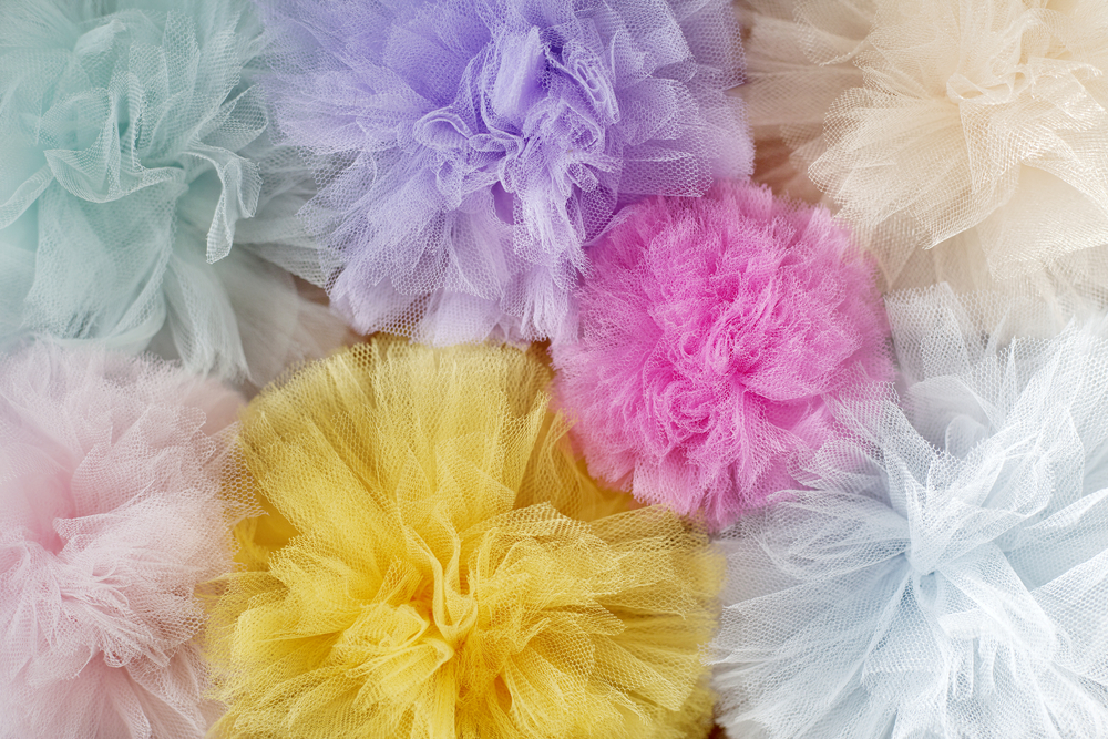 Alberi di Natale: come fare la foresta in tulle