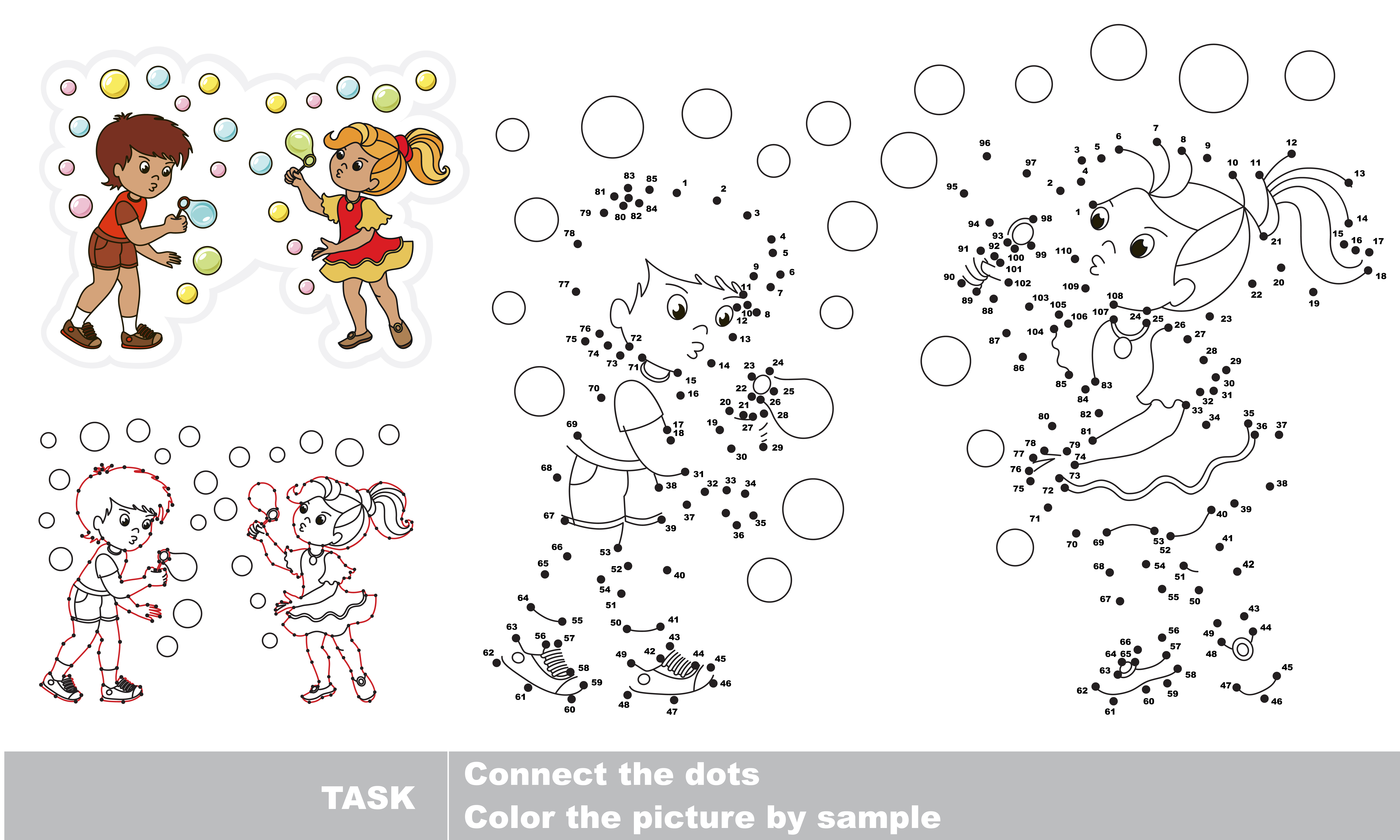 Unisci i puntini da stampare: 11 disegni gratis