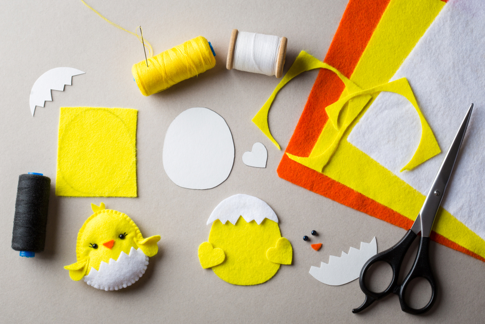 Lavoretti di Pasqua con pannolenci: come farli e 5 idee