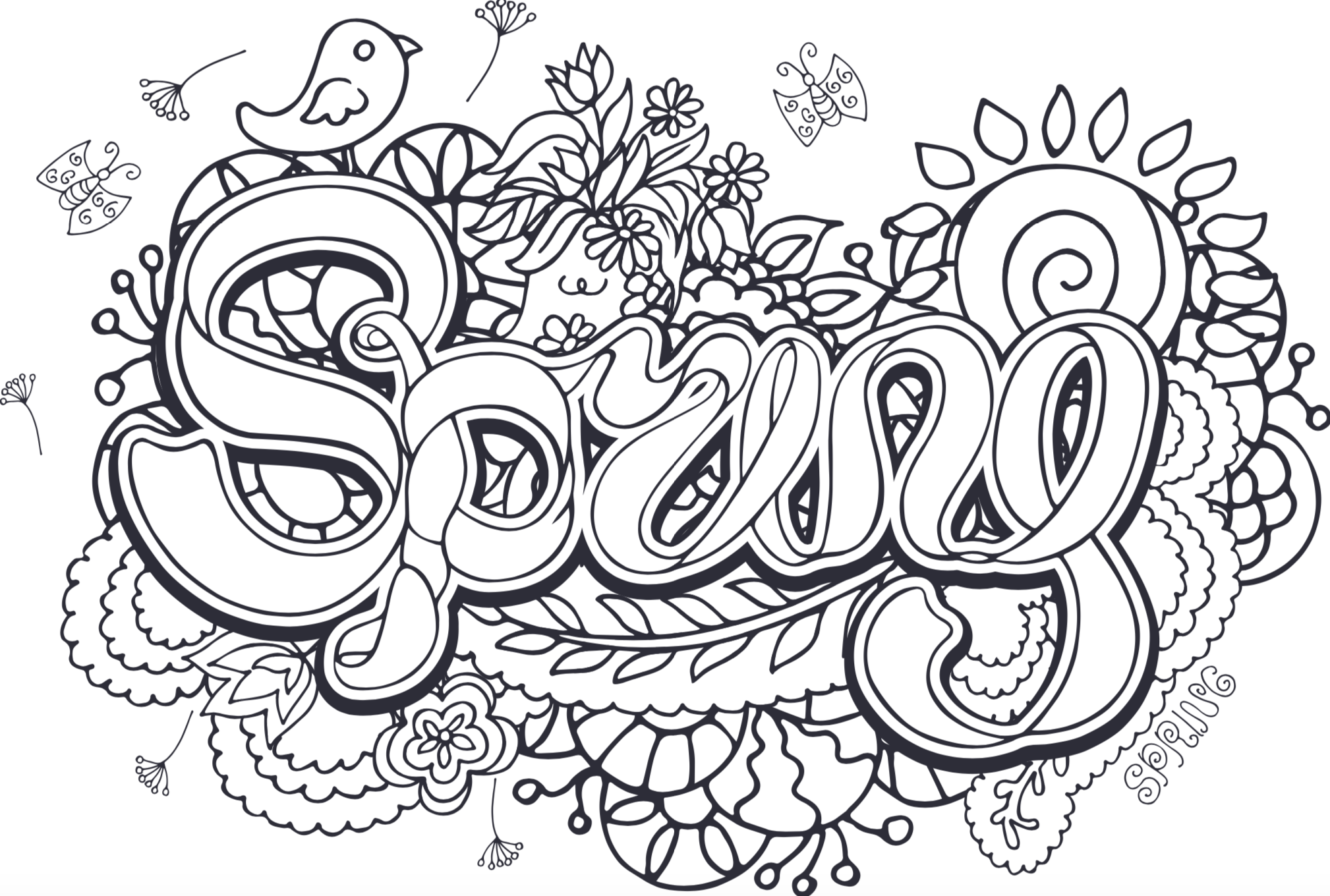 Disegni primaverili da colorare, i temi bellissimi da stampare