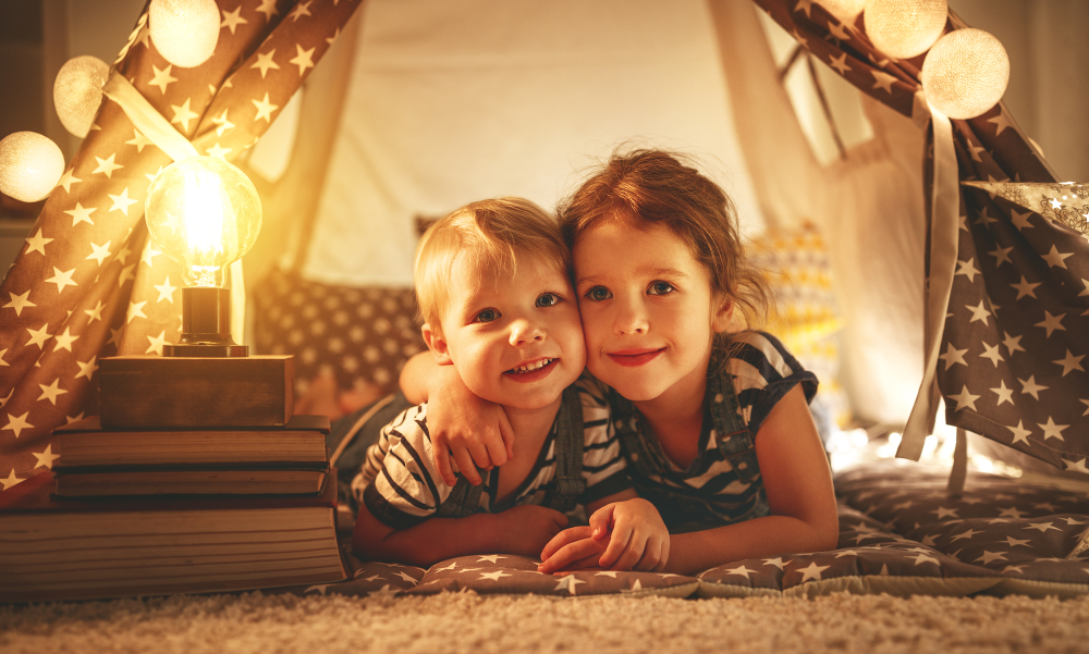 Luce notturna per bambini: una lampada fai da te