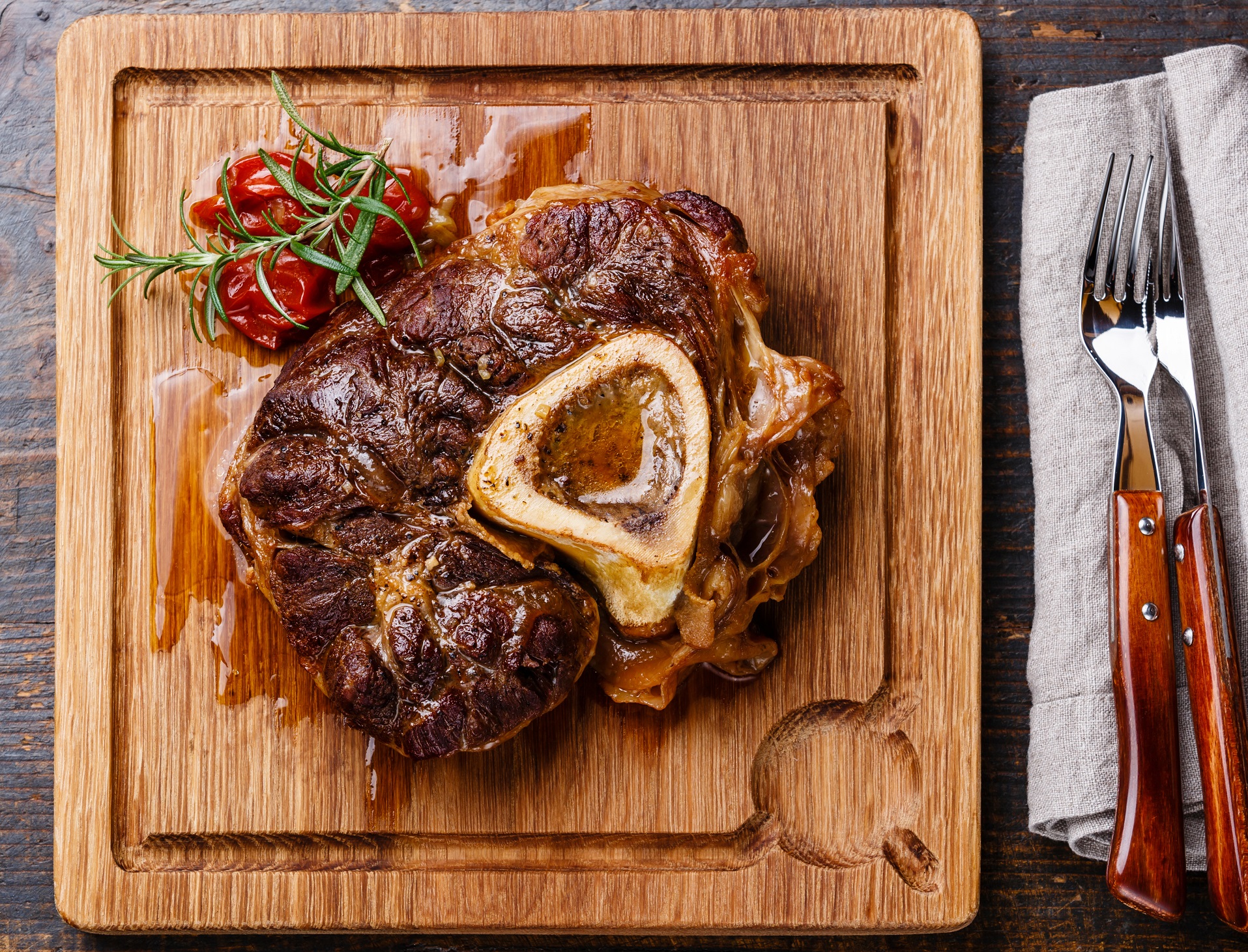 La ricetta dell'ossobuco alla romana