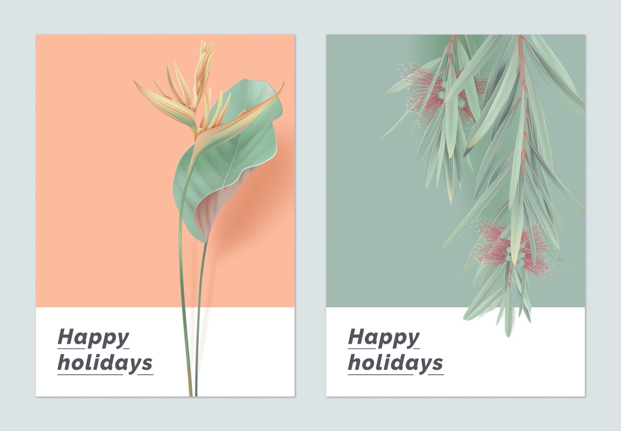Biglietti di auguri con fiori: i design più belli