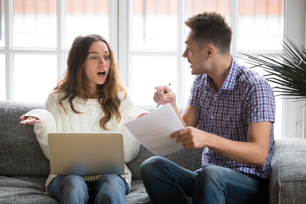 Quali sono i litigi più comuni delle coppie?