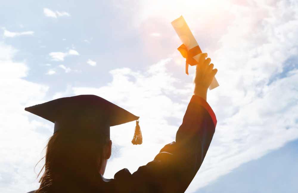 Auguri laurea: biglietto fai da te semplice e d'effetto
