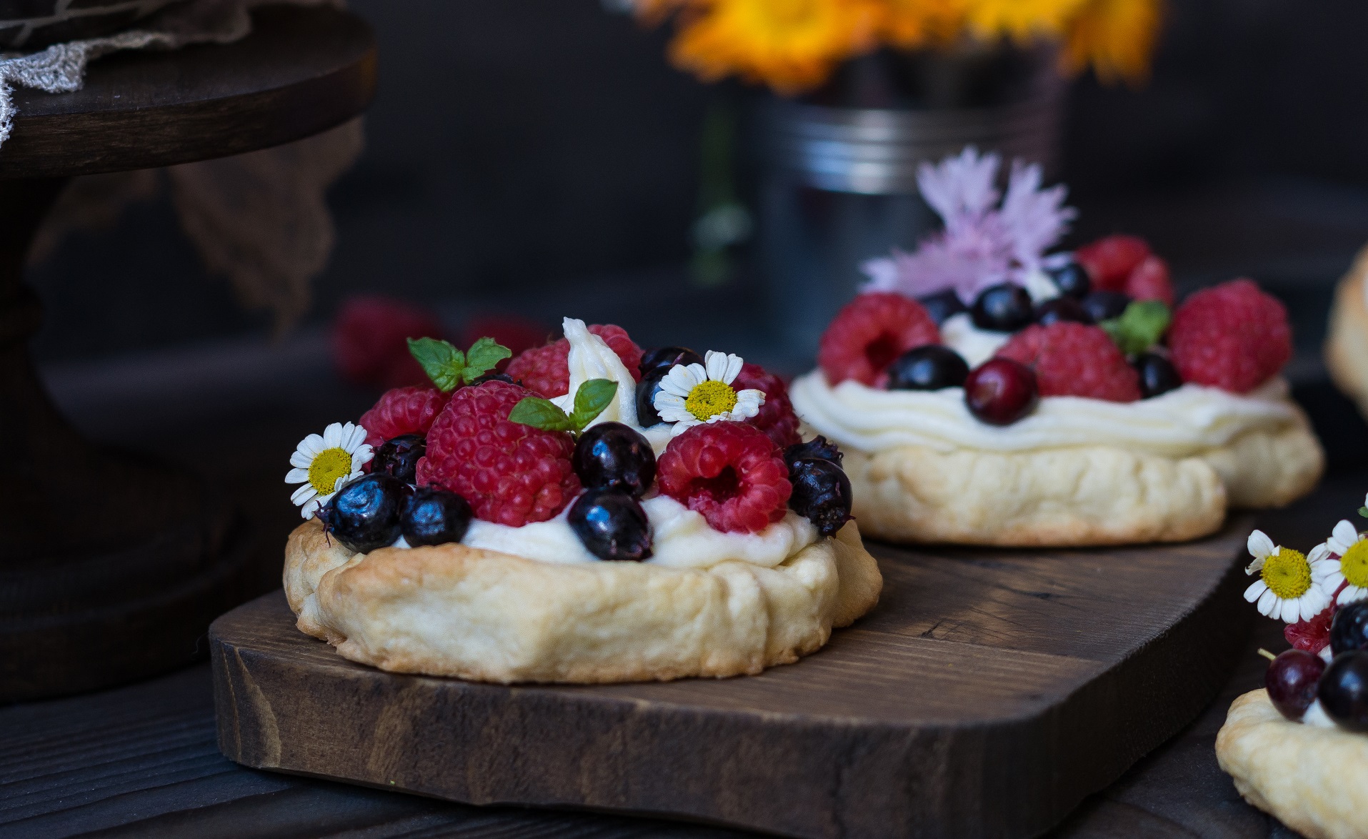 Come preparare la cream tart con la pasta biscotto