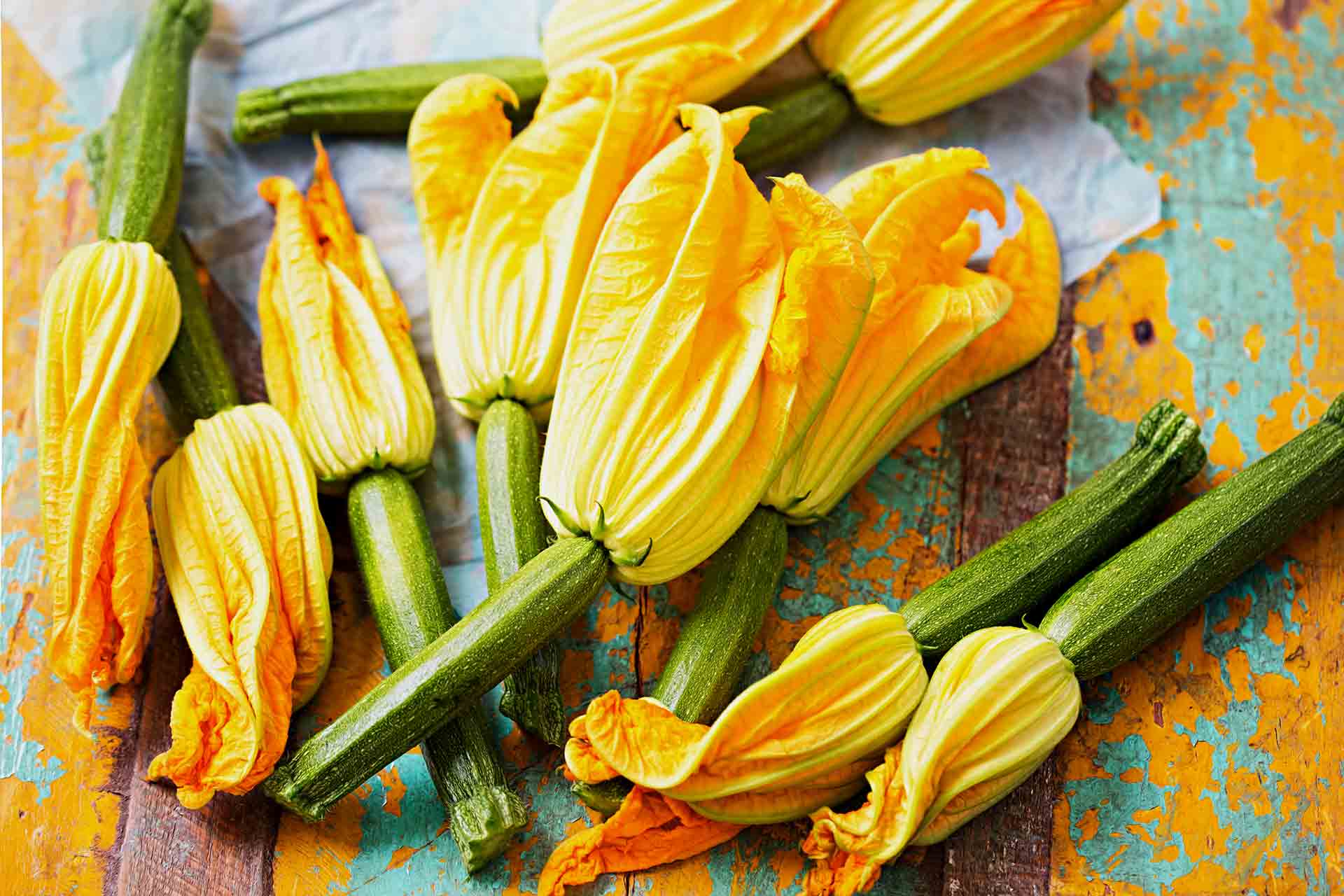 La ricetta per preparare i fiori di zucca