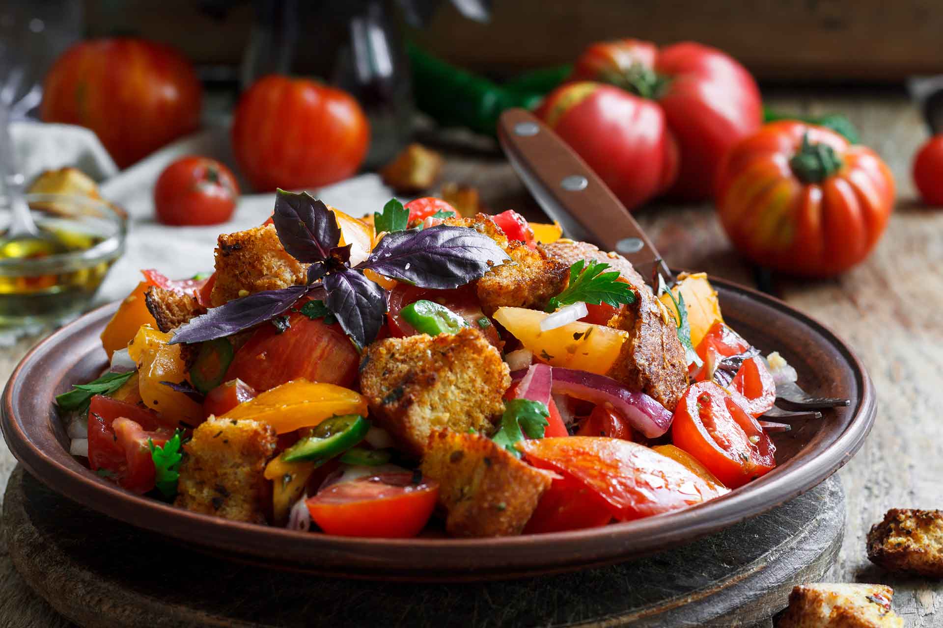 Panzanella umbra, la ricetta facile da preparare