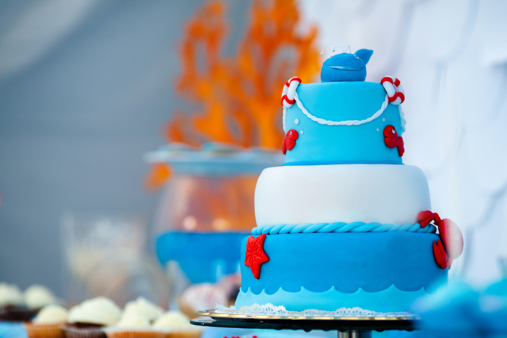 Torte per bambini a tema mare in pasta di zucchero: 7 idee