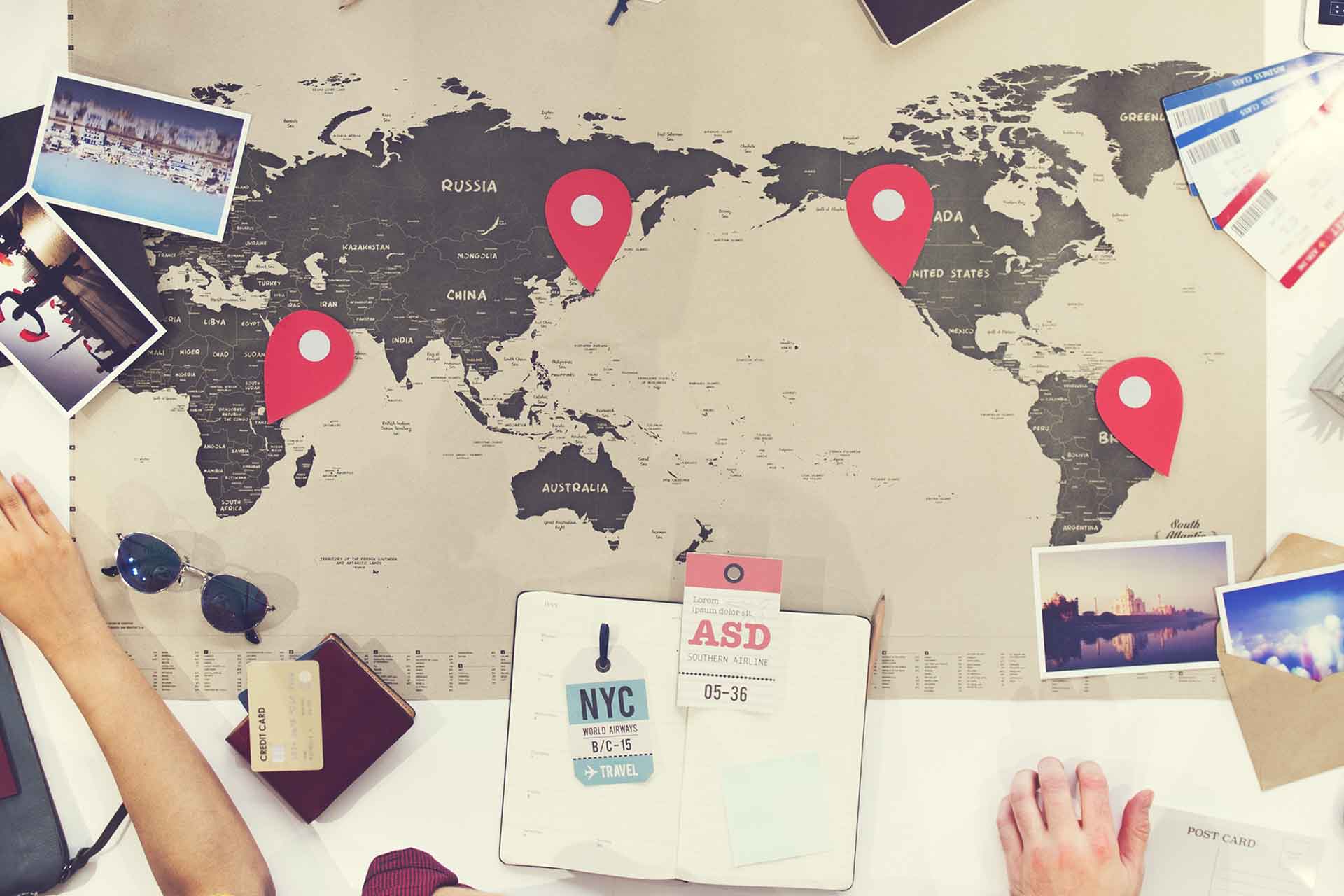 10 idee per usare le foto stampate dei viaggi