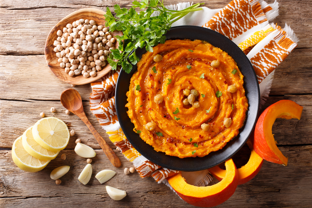 Ricetta dell’hummus di zucca per la cena di Halloween