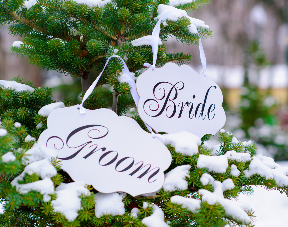 Matrimonio invernale: decorazione fai da te semplice e d’effetto