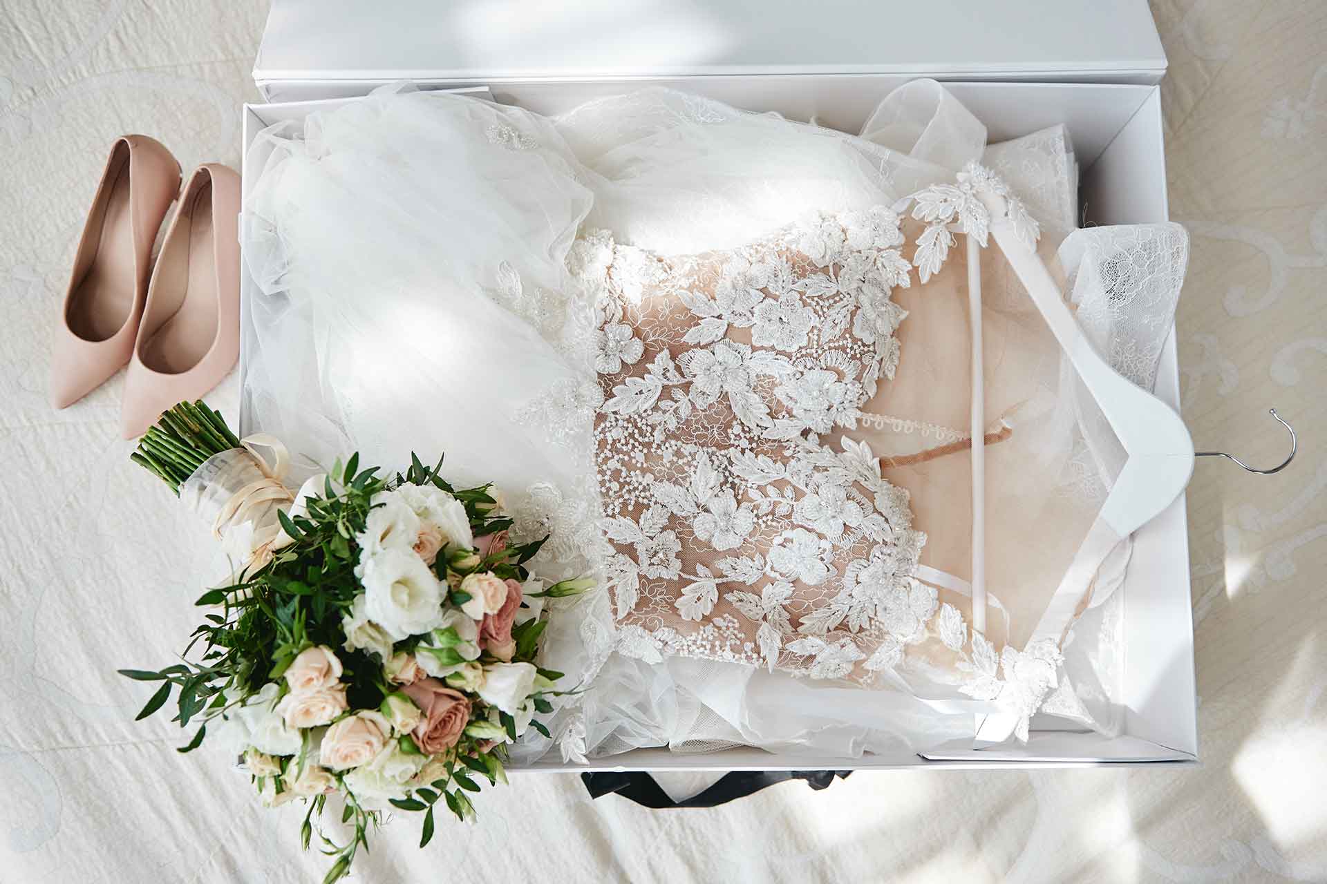 Come riciclare l'abito da sposa