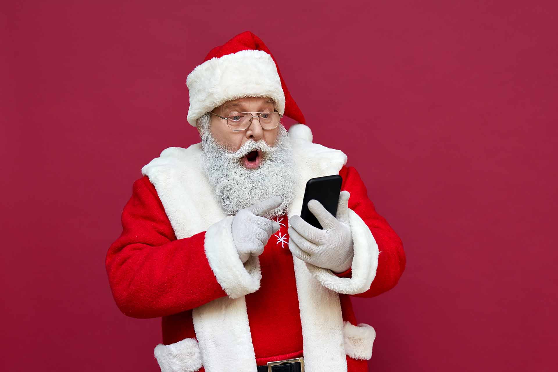 Buongiorno con Babbo Natale: foto e frasi più belle