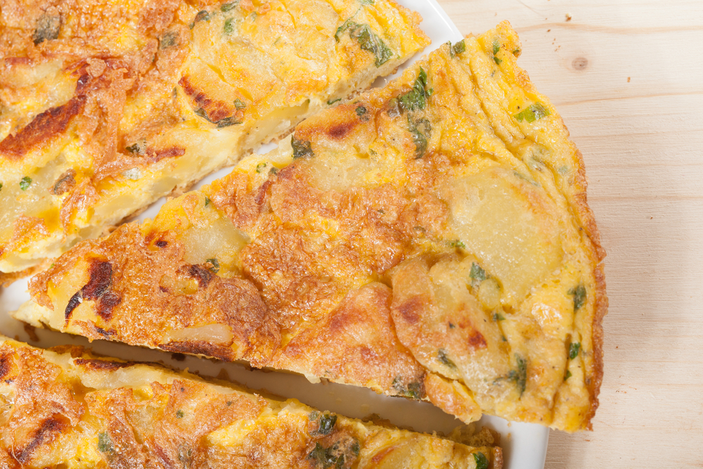 Frittata di patate al forno: la ricetta semplice e leggera