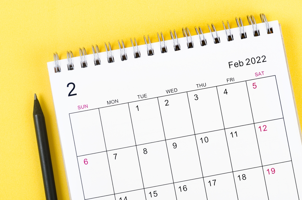 Calendario febbraio 2022 da stampare: 9 modelli gratis