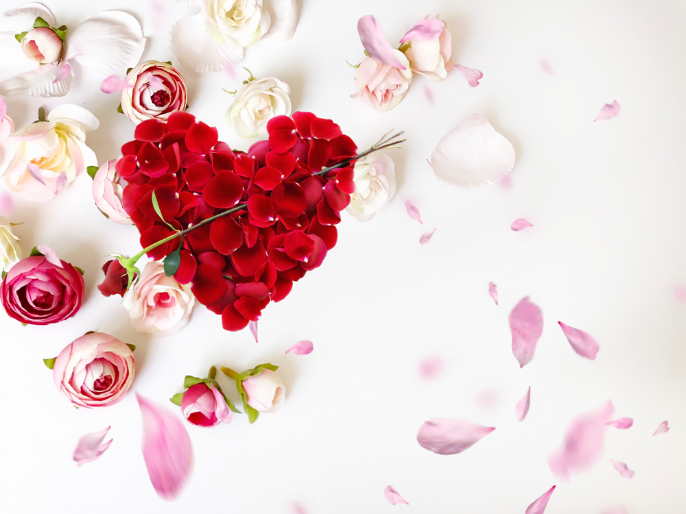 Cuori con fiori: 9 immagini gratis