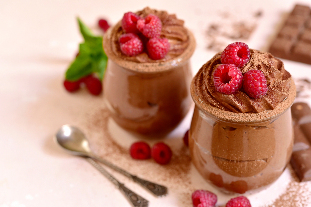 Mousse cioccolato e lamponi, la ricetta veloce