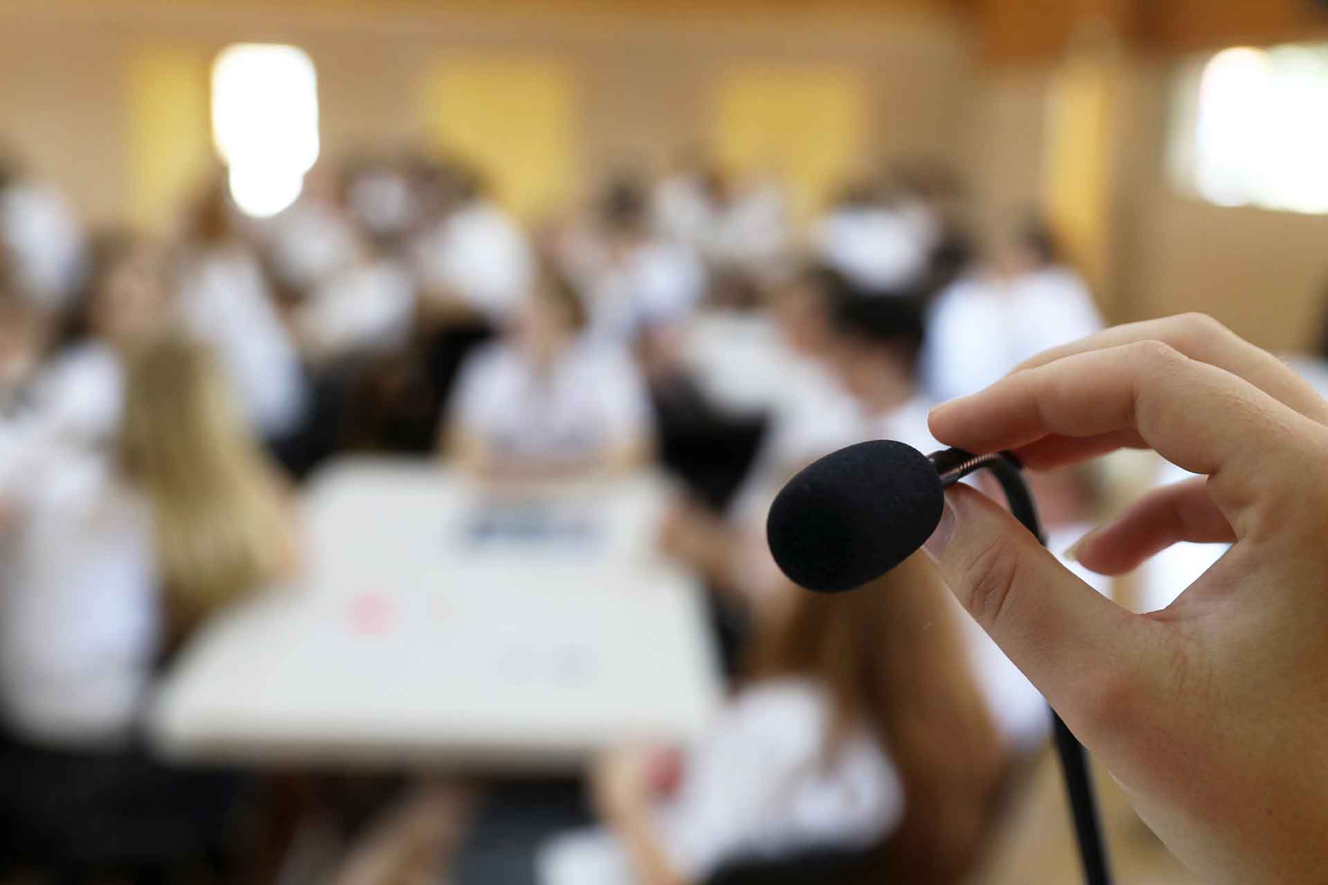 Cos'è il panico da microfono e come si supera