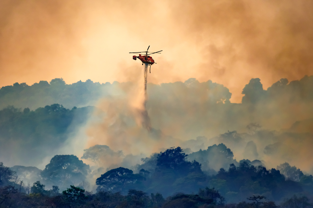 Fumo degli incendi: quanto lontano può viaggiare?