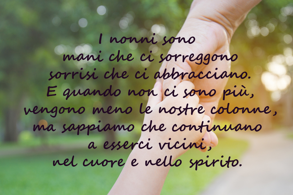 Festa dei nonni che non ci sono più: 7 immagini con frasi
