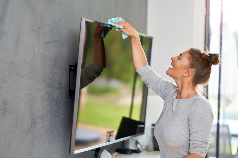 Come pulire lo schermo della tv