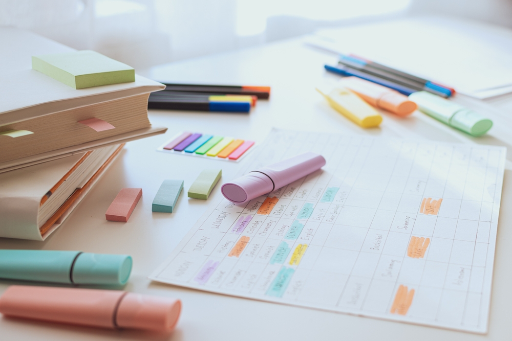 Cosa scrivere nell'agenda per l'organizzazione perfetta