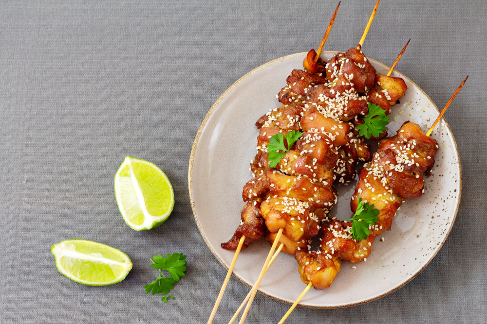 Ricetta veloce: spiedini di pollo alla coreana