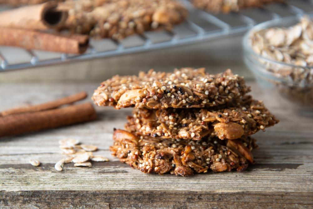 Biscotti alla quinoa per la prima colazione