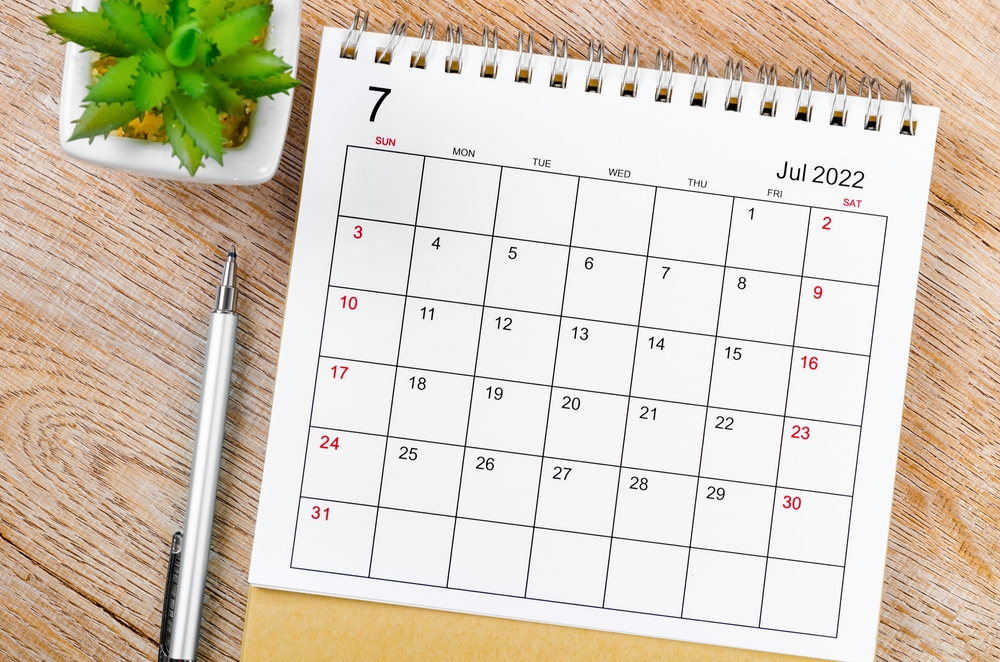 Calendario luglio 2024 da stampare gratis: 9 modelli da scaricare