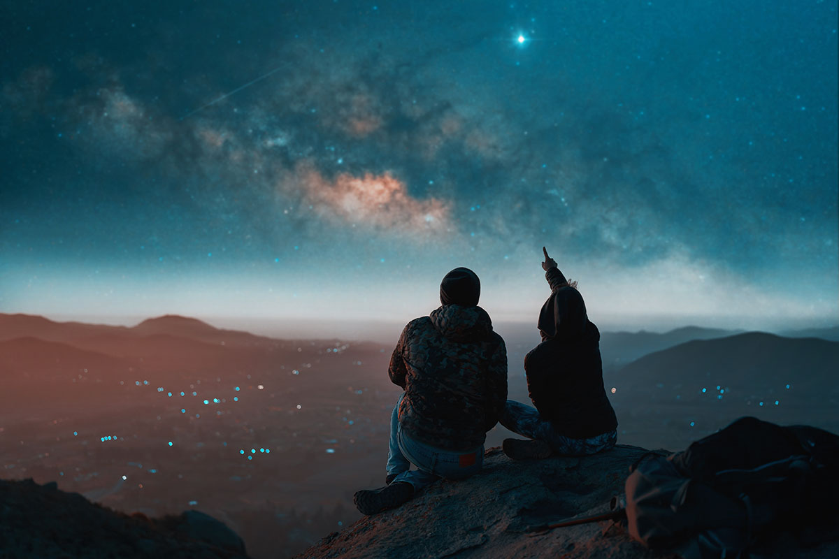 Perché guardare le stelle insieme è molto romantico