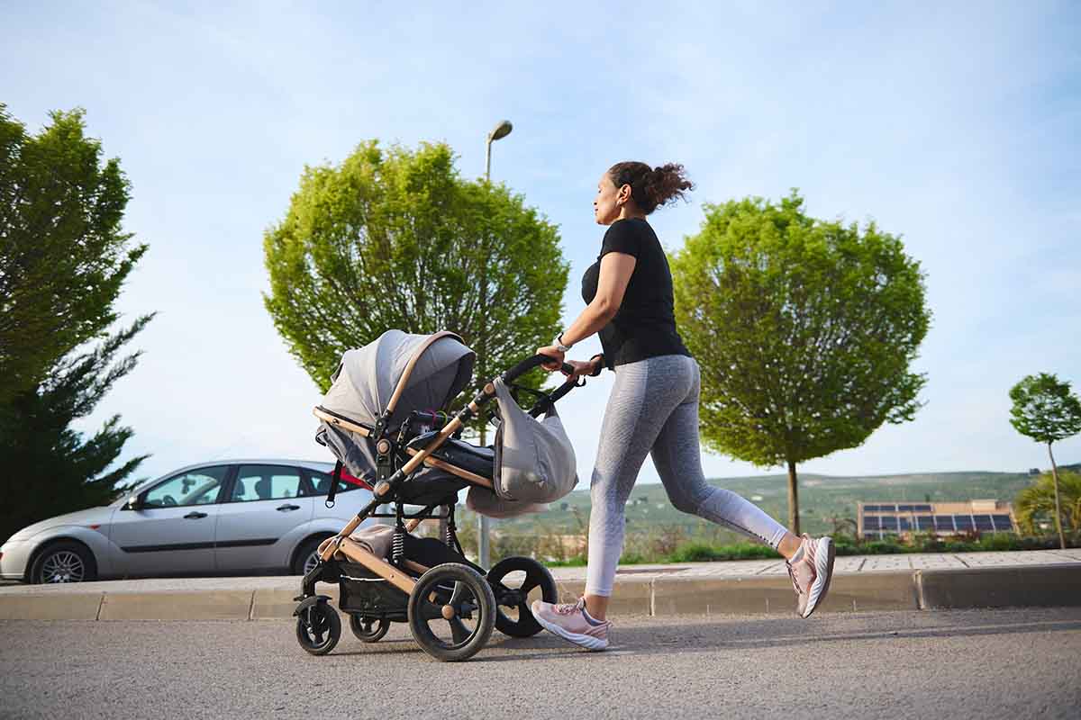 Come fare ginnastica con il passeggino