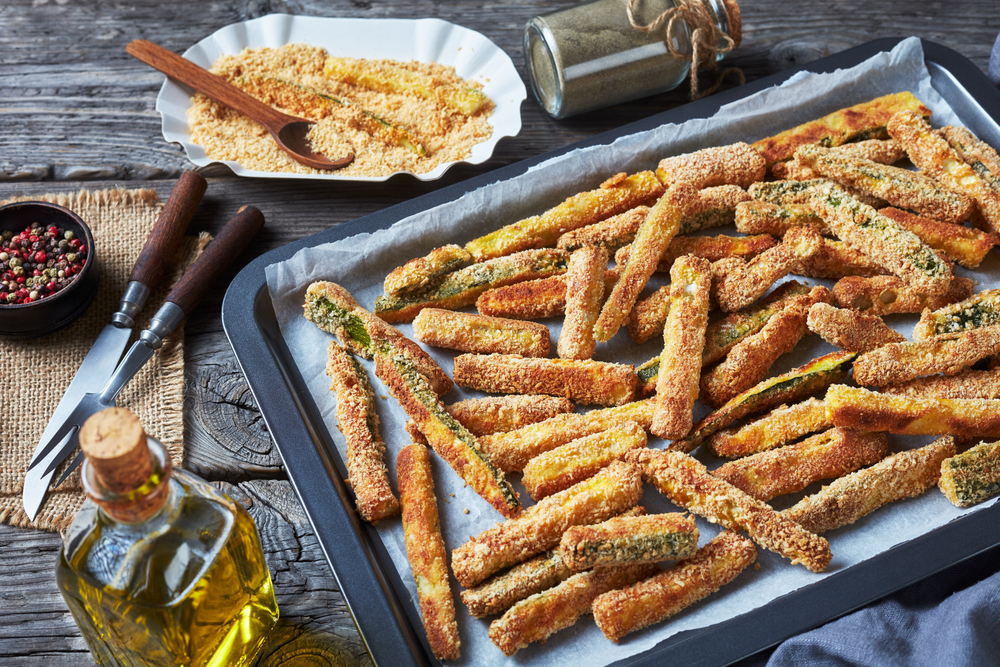 Bastoncini fritti di zucchina: lo snack goloso