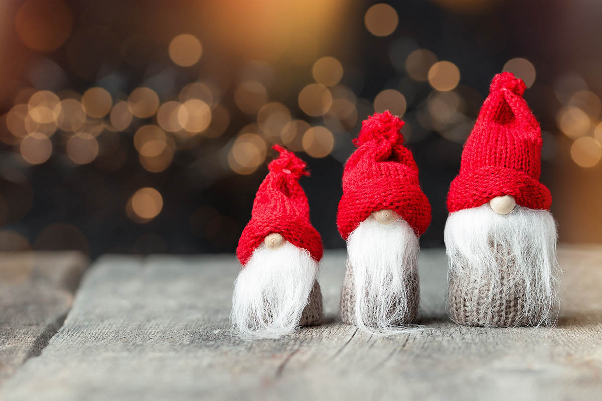 Come realizzare uno gnomo di Natale sostenibile
