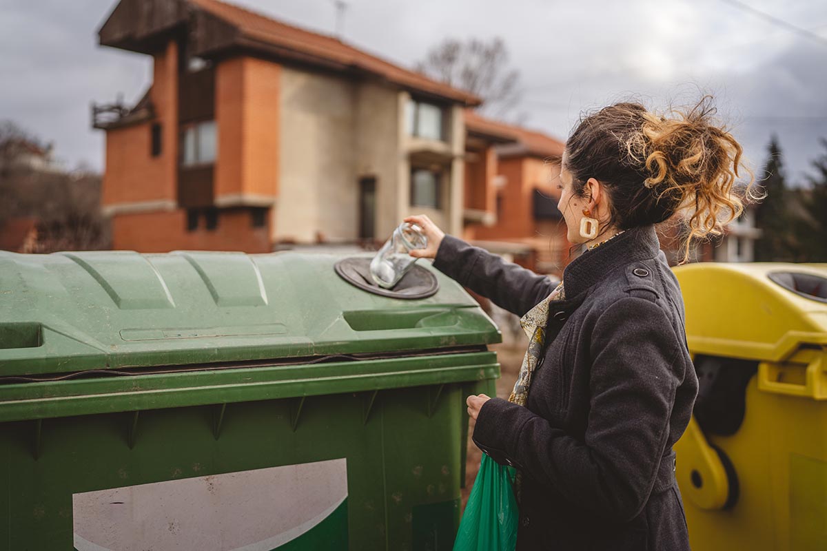 Quanto vetro viene riciclato in Italia