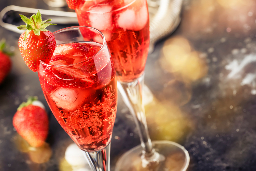 Cocktail di San Valentino: la ricetta dello Strawberry Bellini